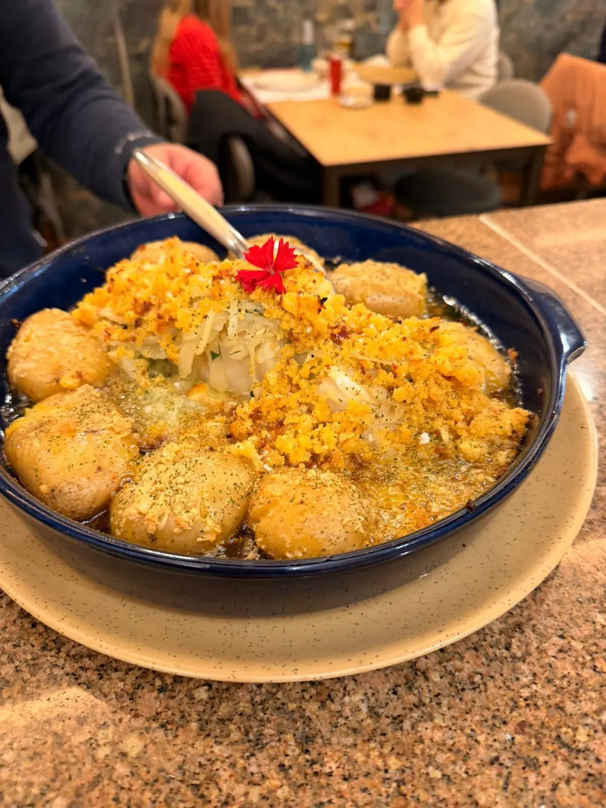 Bacalhau com Migas